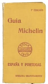Guía Michelin España y Portugal, primera edición de 1910